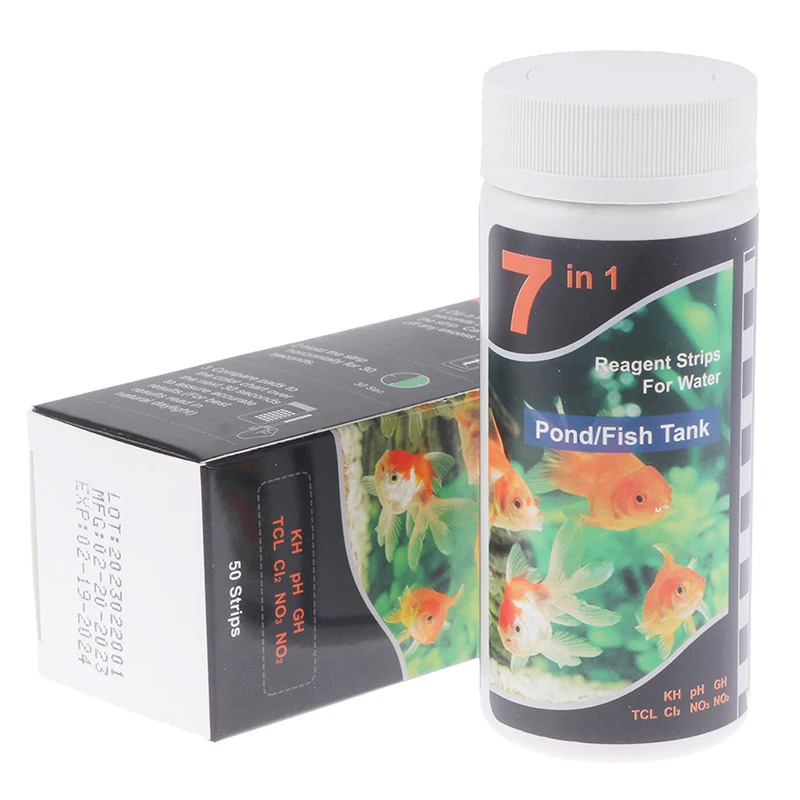 Aquarium Test Kit - Pasek testowy PH 7 w 1,