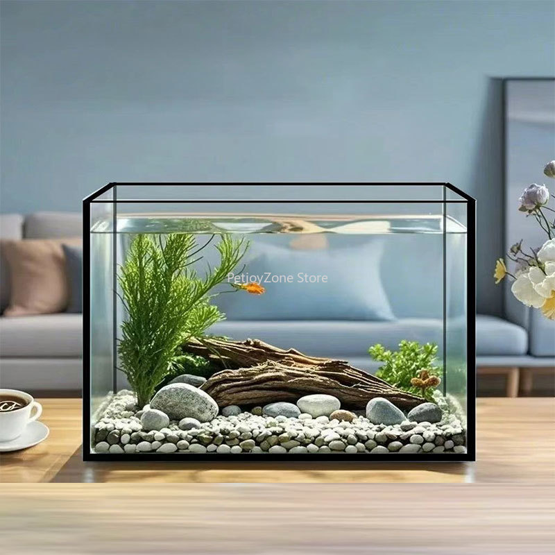 Aquarium Fish Keeping - Bardzo Przejrzyste Duże Prostokątne Szklane Akwarium