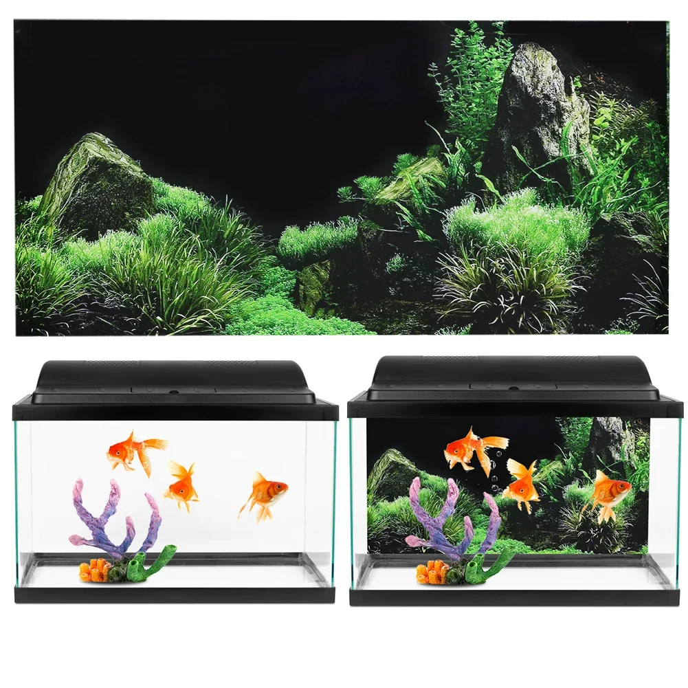 Tło do akwarium 3d plakat nakl – Aquarium Fish Cichlid recenzja i cena