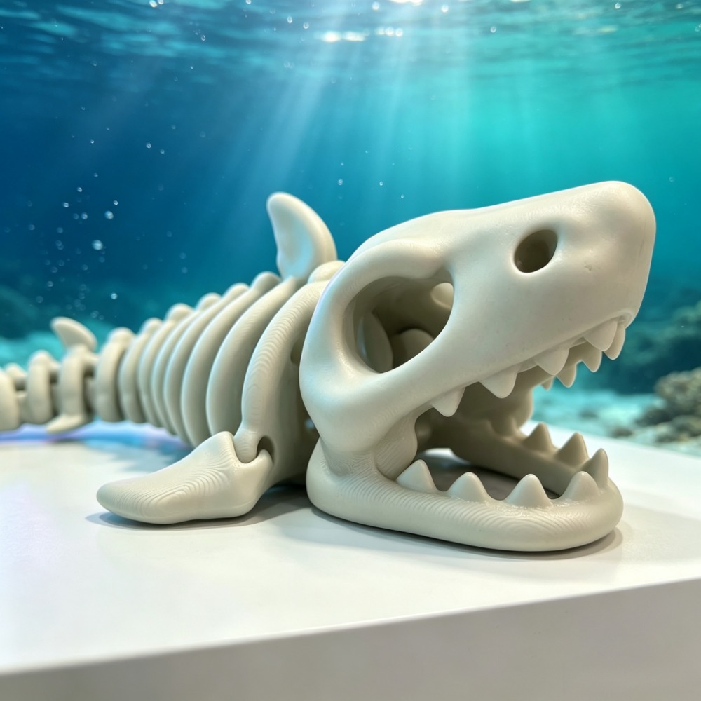 Szkielet rekina, dekoracja do  – Aquarium Fish Cichlid recenzja i cena