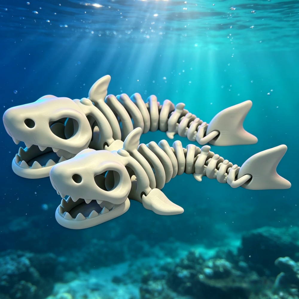 Szkielet rekina, dekoracja do  – Aquarium Fish Cichlid recenzja i cena