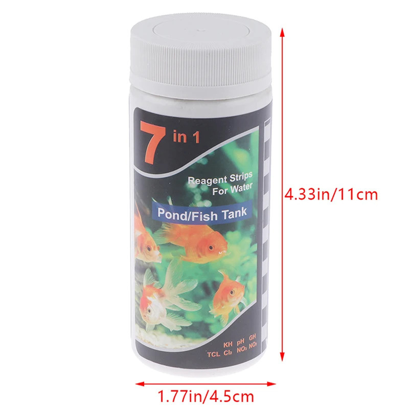 Pasek testowy PH 7 w 1, zestaw – Aquarium Test Kit recenzja i cena
