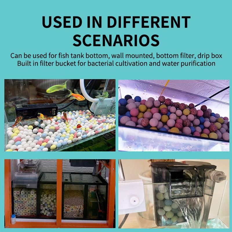 100-500g Kulki Filtracyjne do  – Aquarium Fish Keeping recenzja i cena