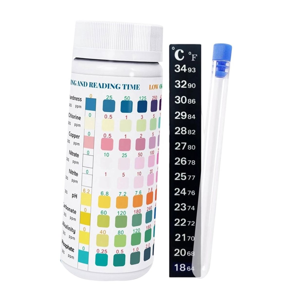 Paski testowe do akwarium HGHO – Aquarium Test Kit recenzja i cena