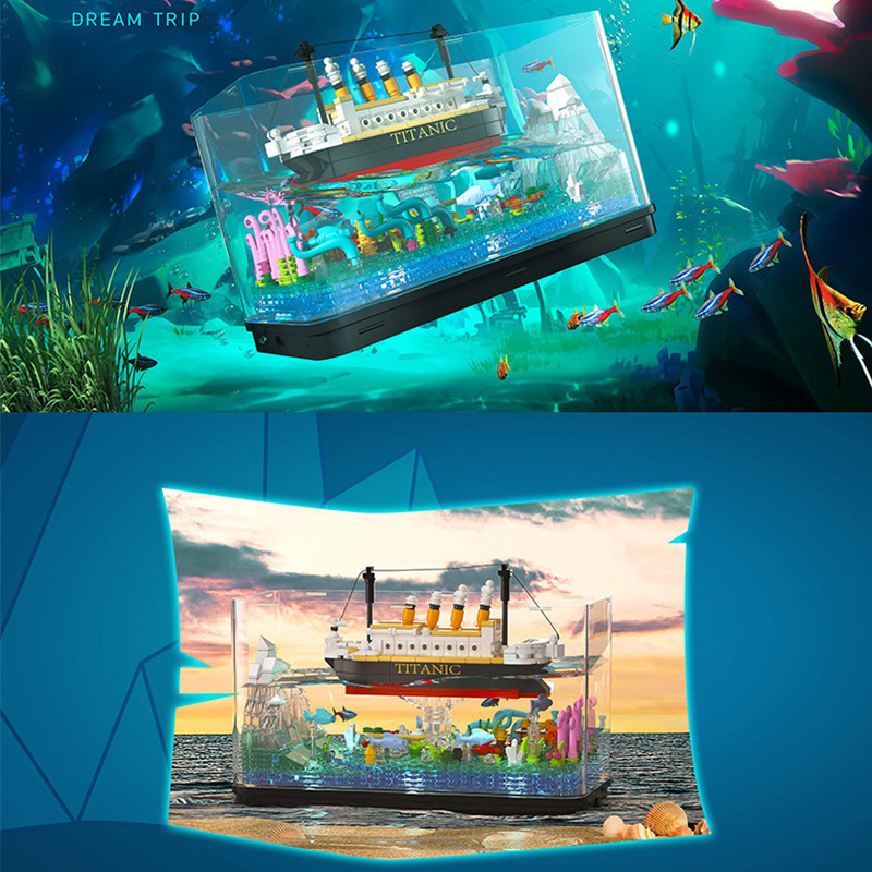 MOC Titanic wycieczkowa statek – Aquarium Fish Keeping recenzja i cena