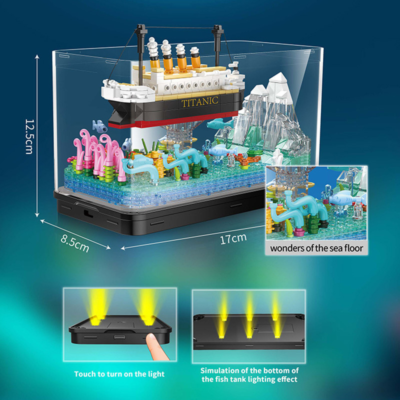 MOC Titanic wycieczkowa statek – Aquarium Fish Keeping recenzja i cena
