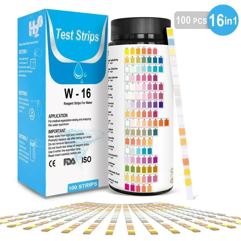 Zestaw testowy wody pitnej 16  – Aquarium Test Kit recenzja i cena