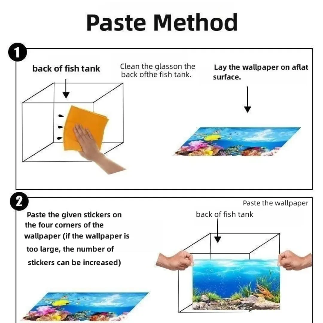 Tło Akwarium 3D Naklejka Plaka – Aquarium Fish Cichlid recenzja i cena