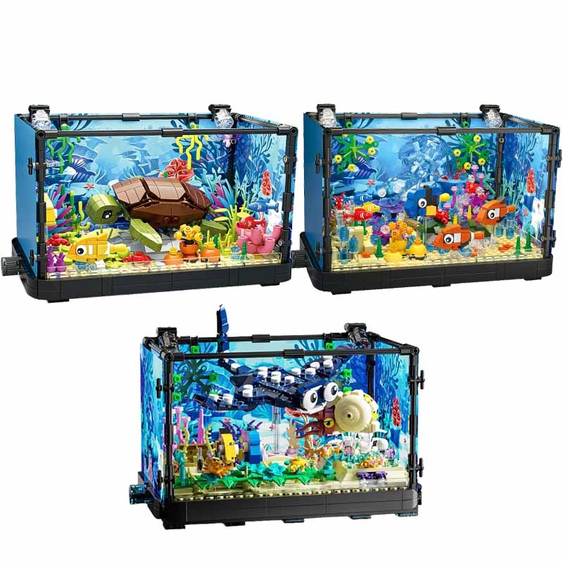 Zestaw klocków do budowy akwar – Aquarium Fishing recenzja i cena