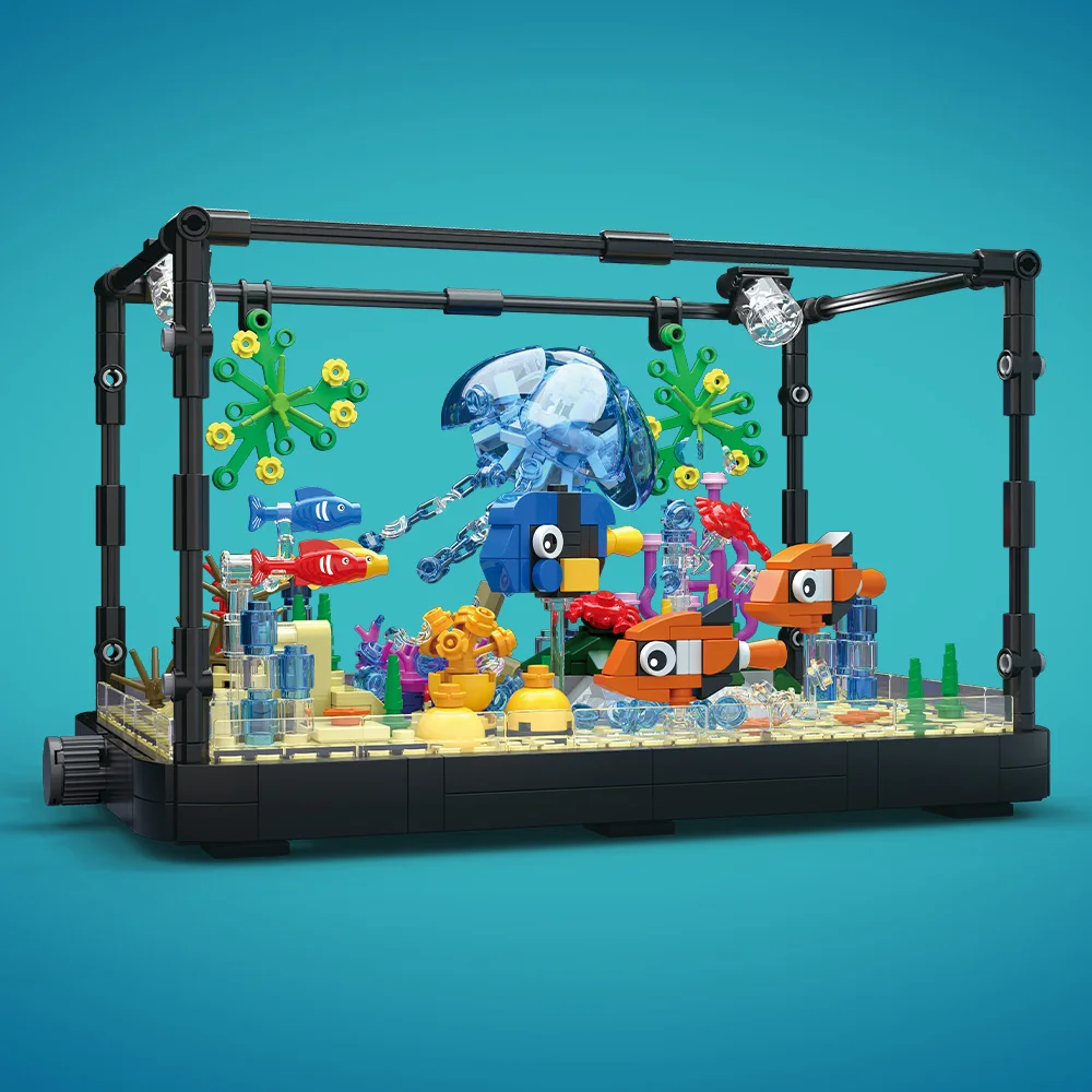 Zestaw klocków do budowy akwar – Aquarium Fishing recenzja i cena