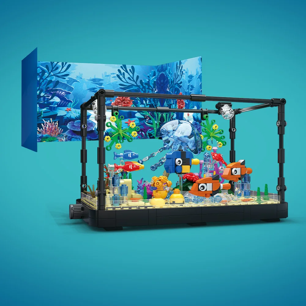 Zestaw klocków do budowy akwar – Aquarium Fishing recenzja i cena