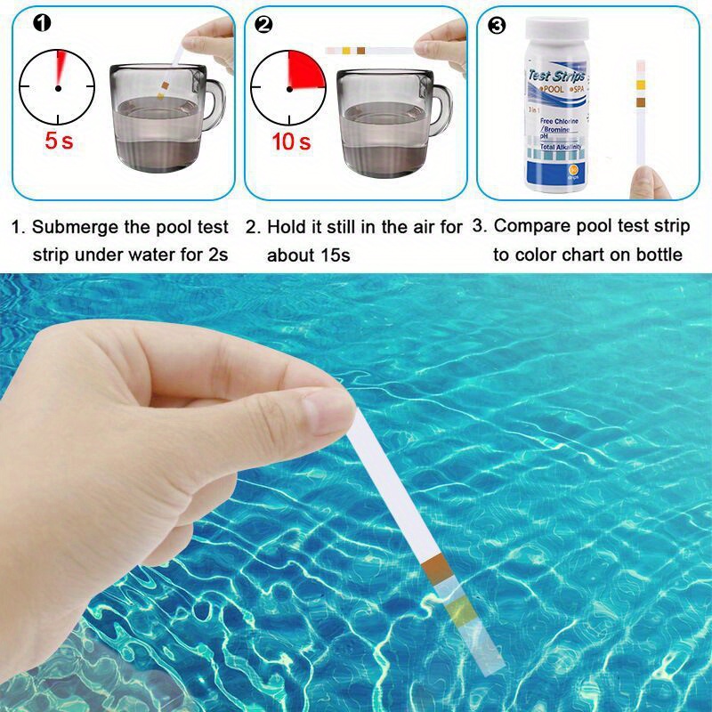 Paski testowe PH chloru SPA Ba – Aquarium Test Kit recenzja i cena