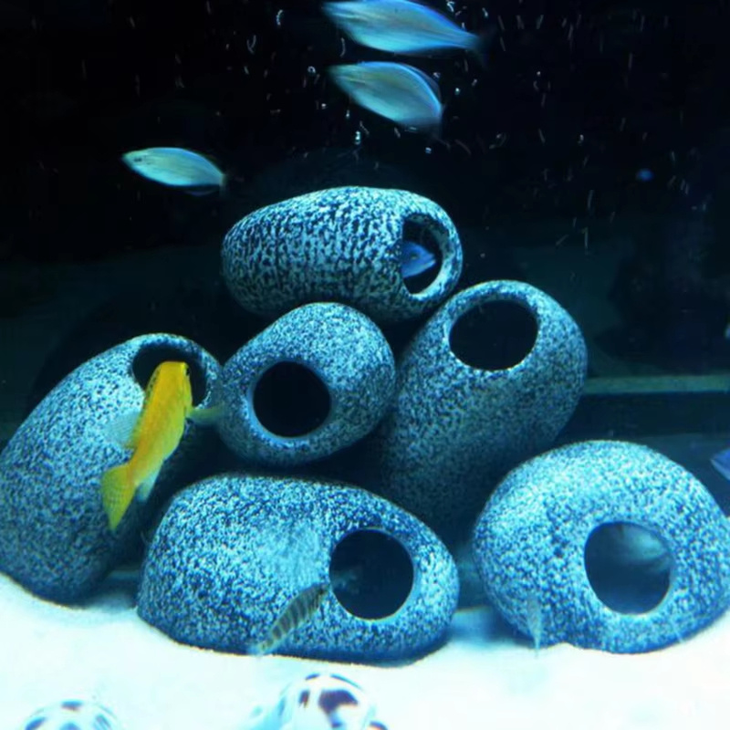1/2 szt. Akwarium Kamień dla C – Aquarium Fish Cichlid recenzja i cena